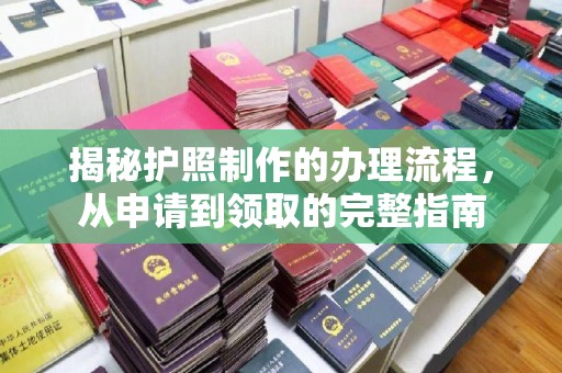 临泽揭秘护照制作的办理流程，从申请到领取的完整指南